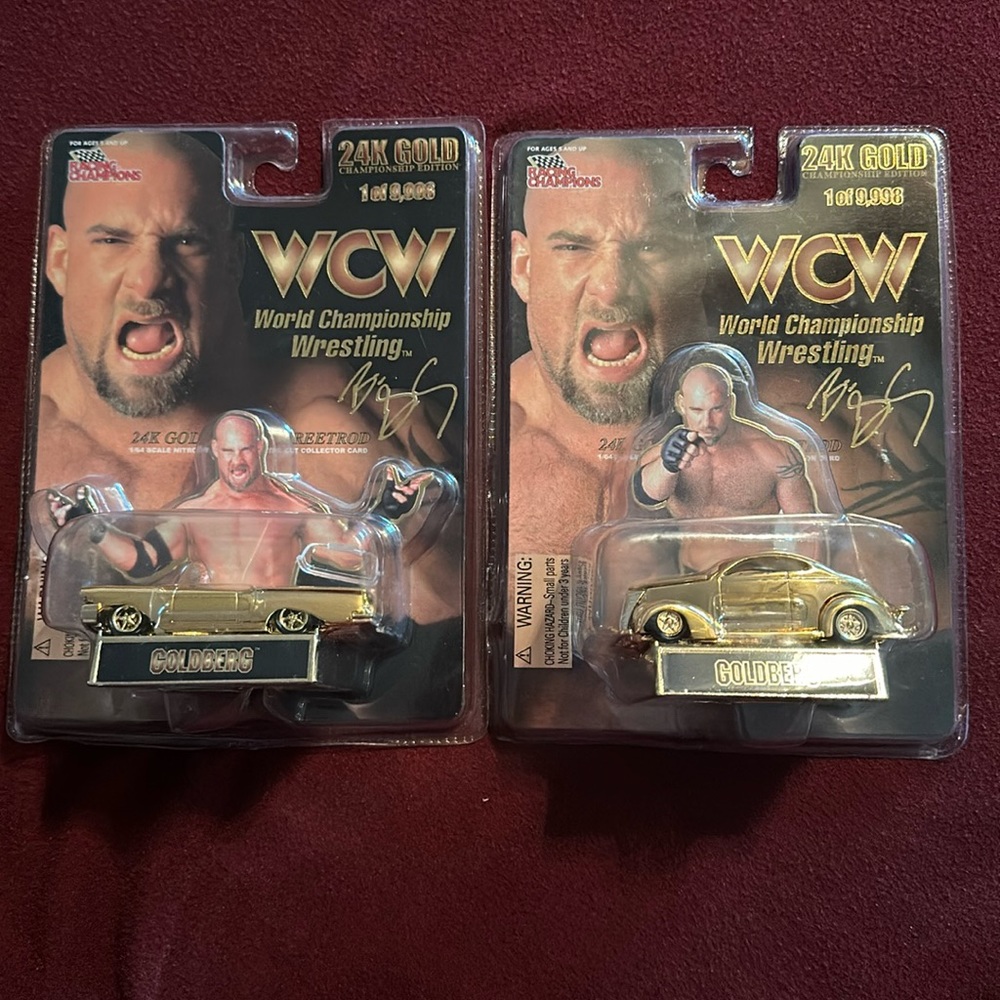 WCW Diecast Cars